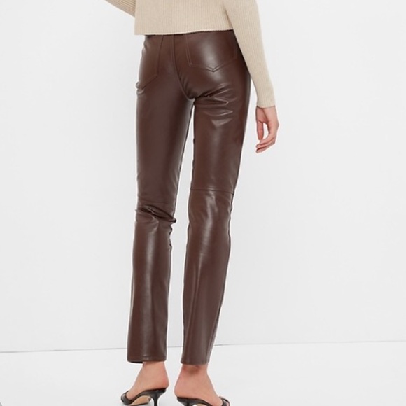 High Rise Vegan Vintage Slim Pants - Picture 2 of 6